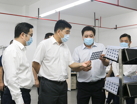 杭州市副市长柯吉欣一行走访调研乐竞官网