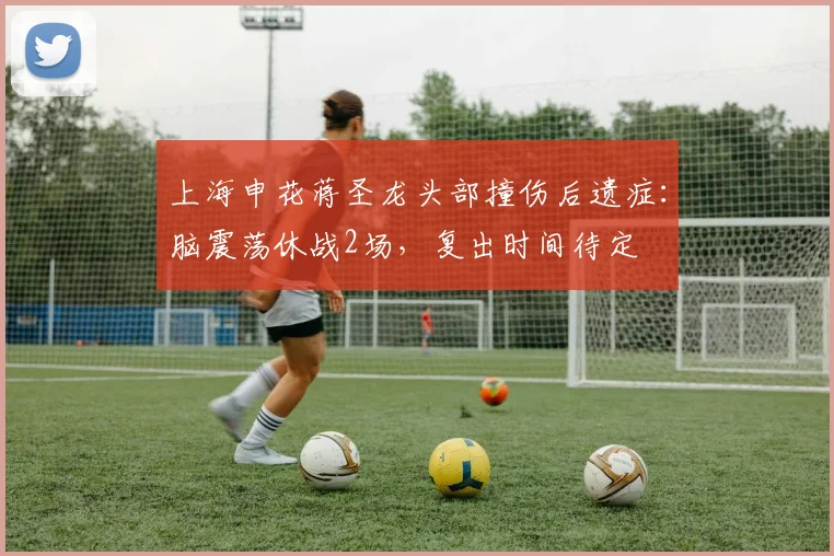 上海申花蒋圣龙头部撞伤后遗症：脑震荡休战2场，复出时间待定